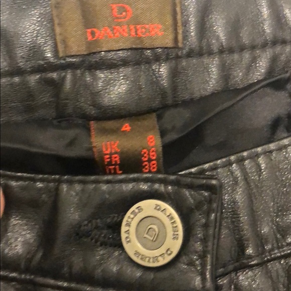 Danier vintage leather pants - Picture 3 of 13